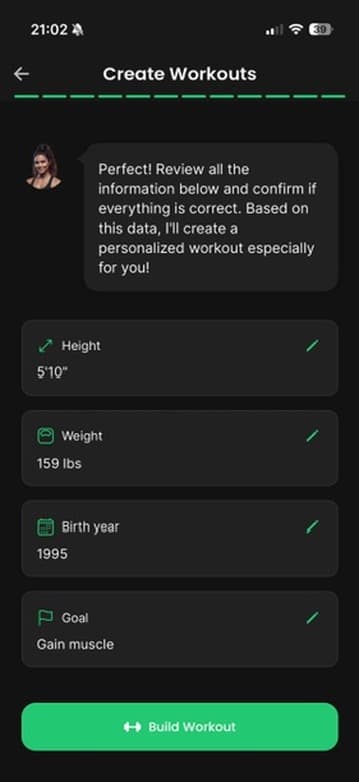 Workout generator