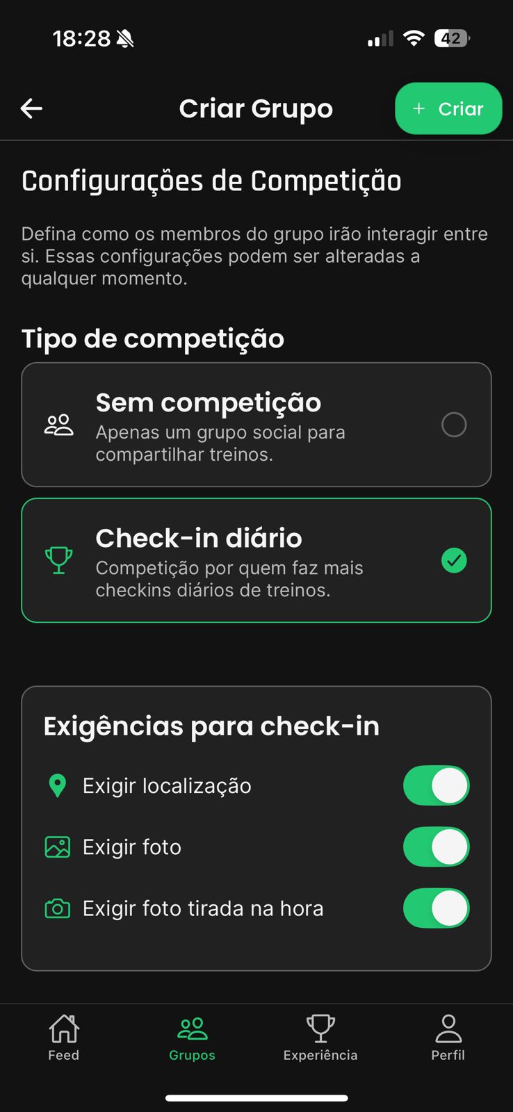 Seu Grupo Suas Regras