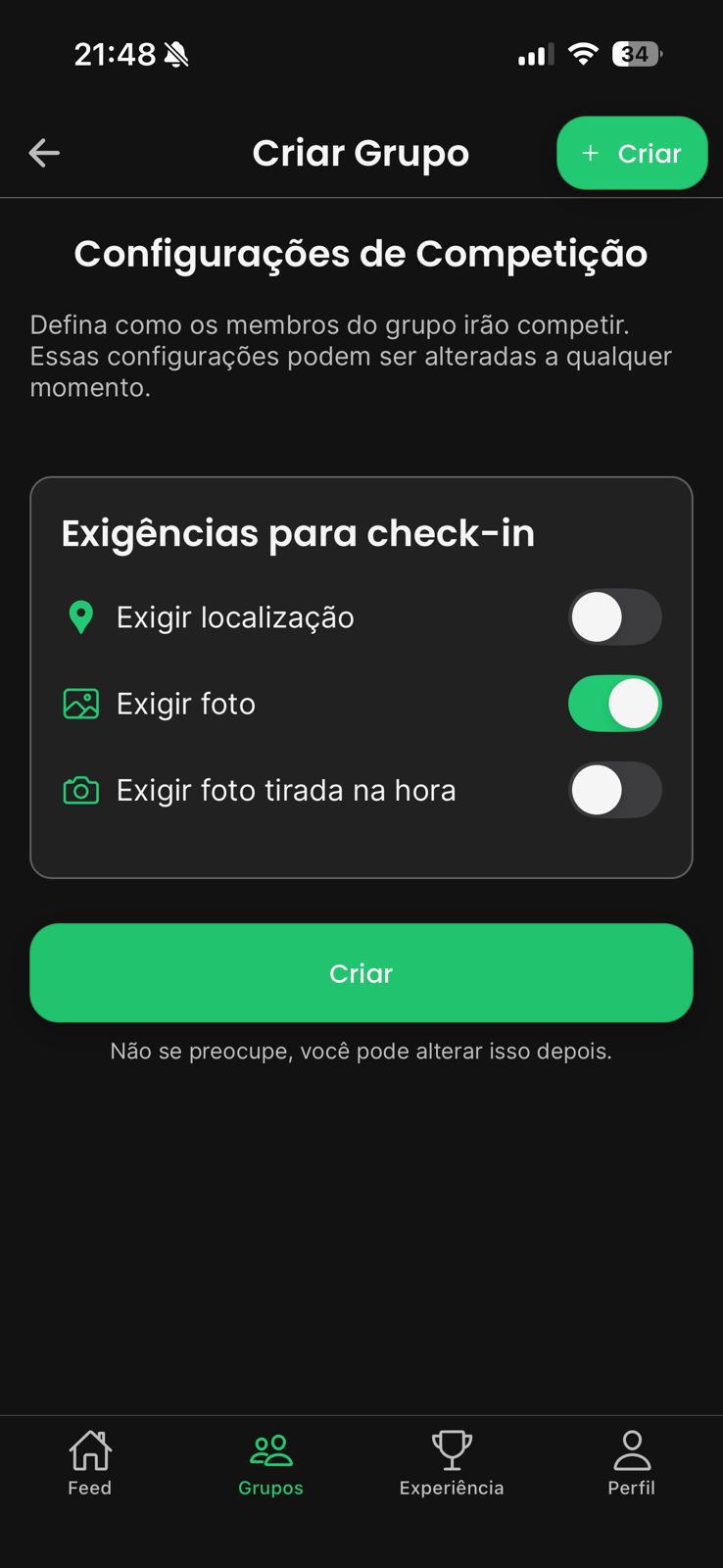 Seu Grupo Suas Regras