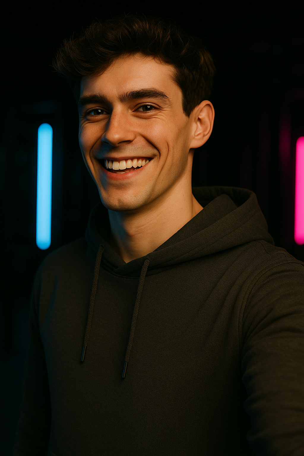 Smiling character